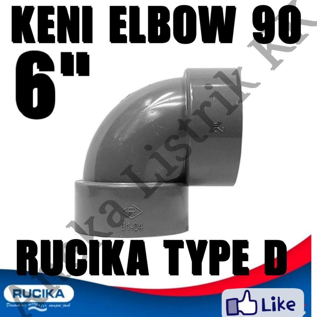 RUCIKA D KYI CONNECTION 6" KNEE 6INCH KNIE 6" INCH ELBOW 90