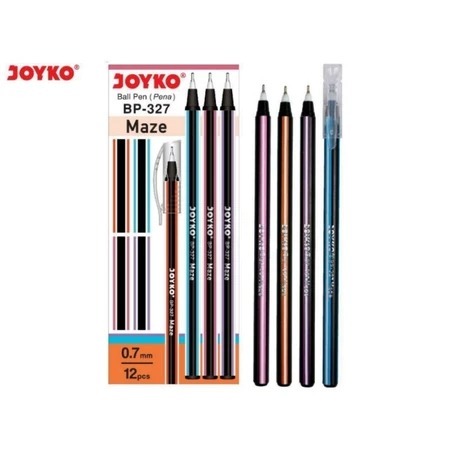 JOYKO MAZE 0.7mm BP-327 ปากกาสีน้ําเงิน