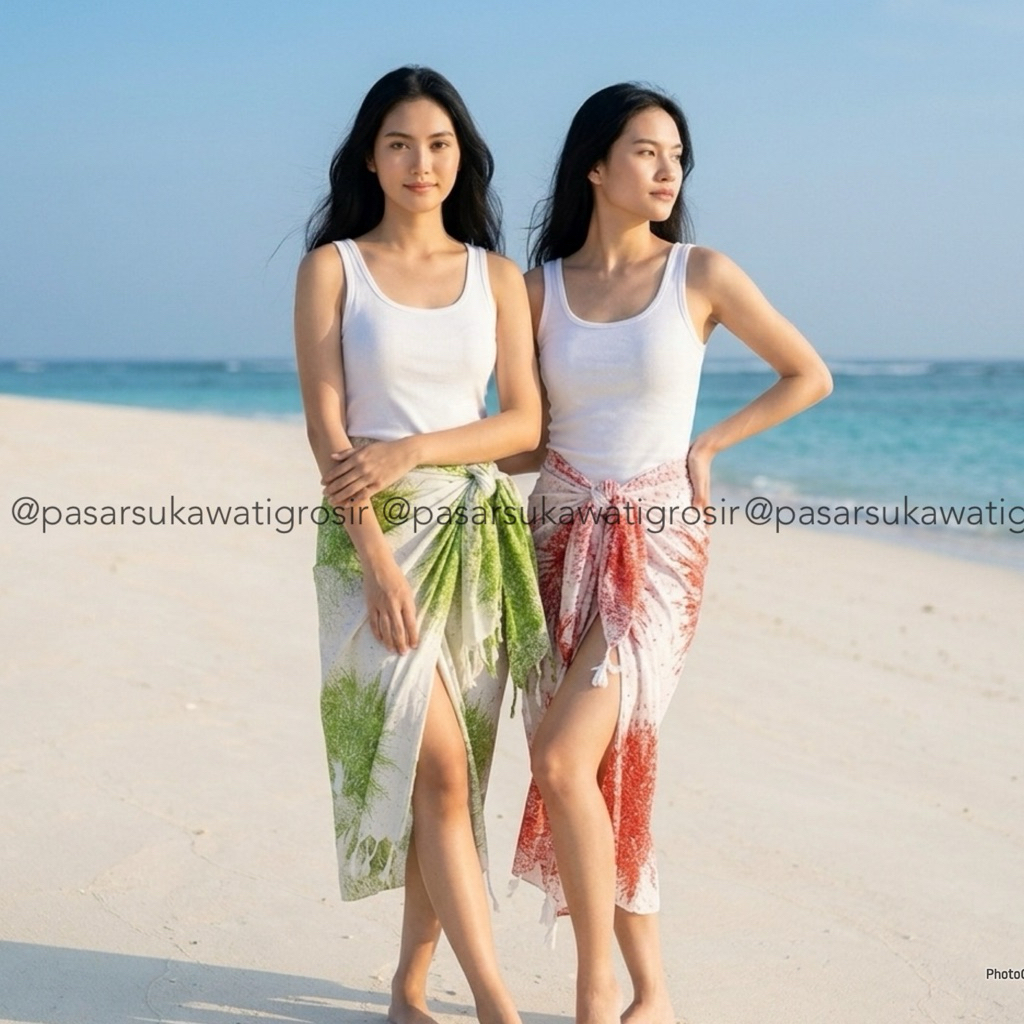 เสื้อผ้า BALI SARONG BEACH พร้อมจุด MOTIF
