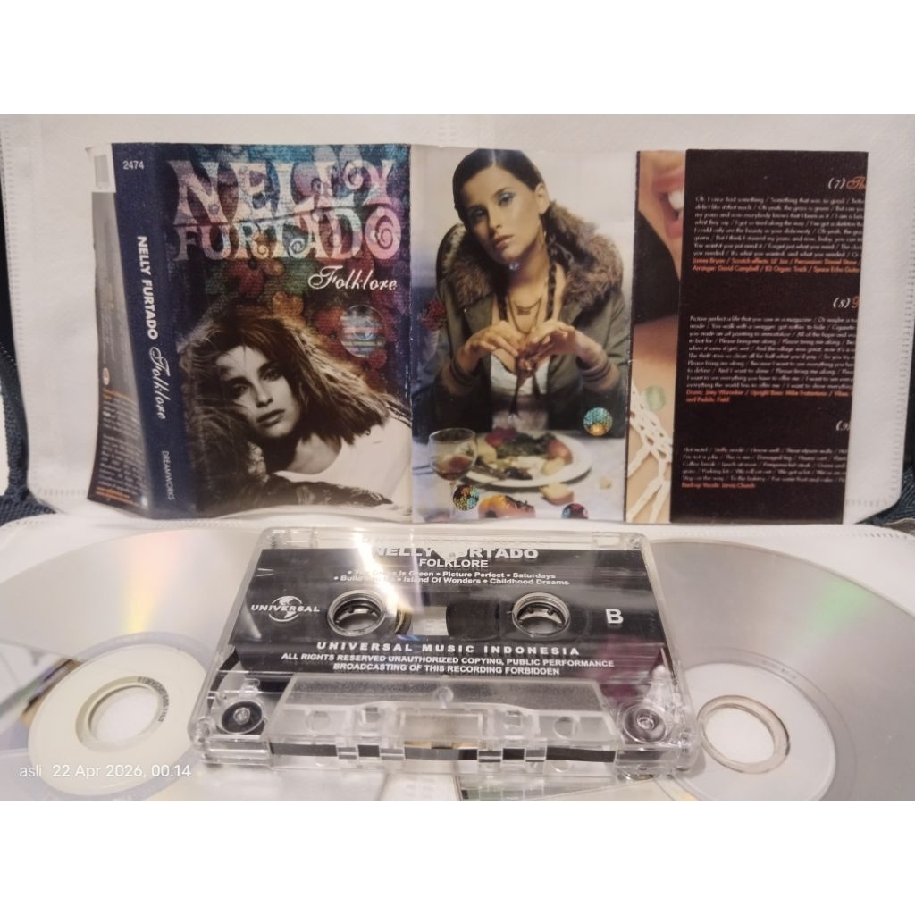 Nelly furtado _ เทปคาสเซ็ท FOLKLOR