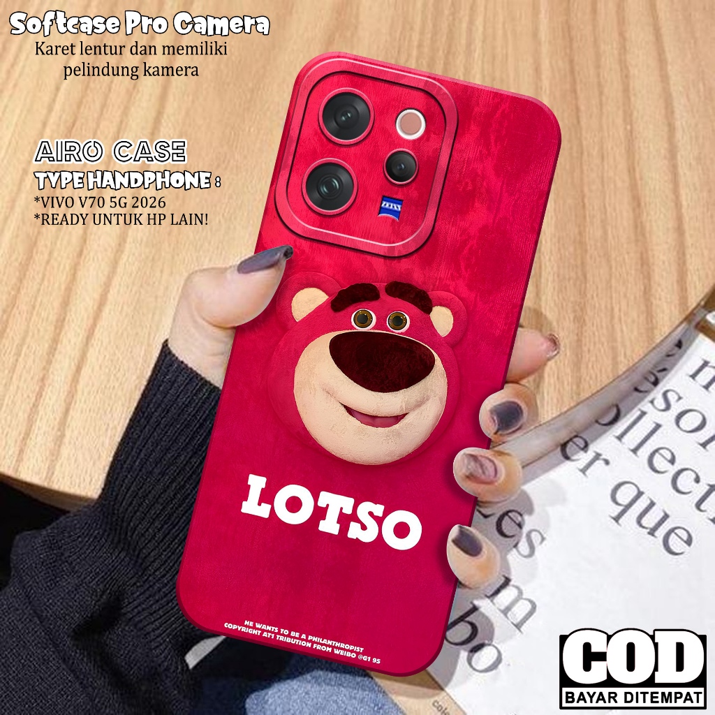 ล่าสุด VIVO V70 5G 2026 Softcase - เคสแฟชั่นการ์ตูน - เคสโทรศัพท์ VIVO V70 5G - เคส VIVO V70 5G - เค