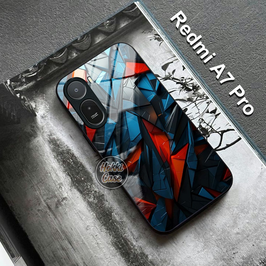 เคส HP Redmi A7 Pro - Redmi A7 Pro Glass Softcase - เคส Redmi A7 Pro - เคสโทรศัพท์ Redmi A7 Pro - เค