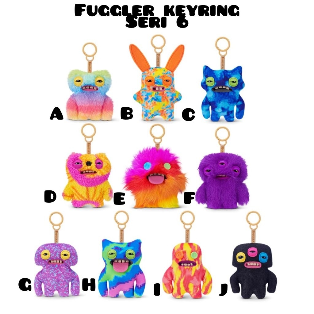 Fuggler Keyring series 6 original Zuru