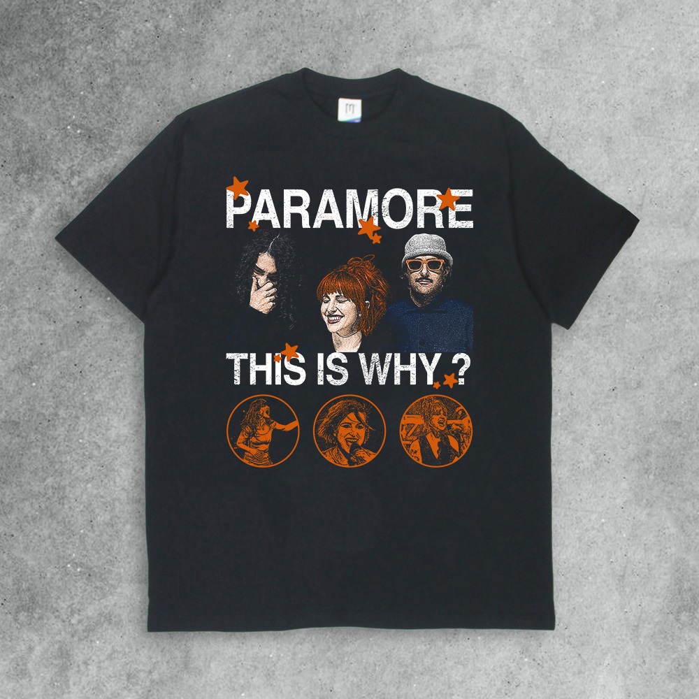 Paramore This Is Why Band T-Shirt Mercandise