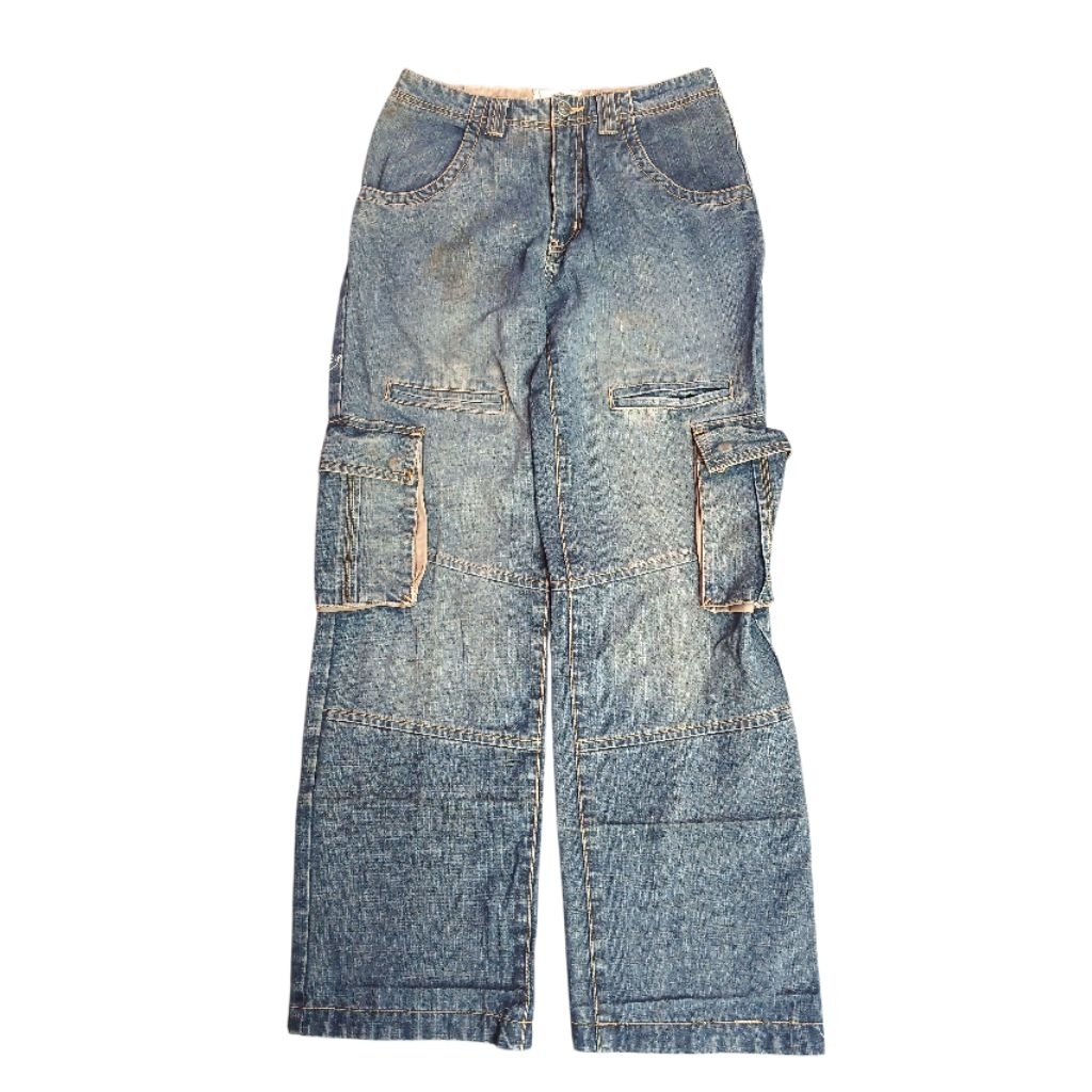 LONGPANTS CARGO DDP JEANS VTG Y2K