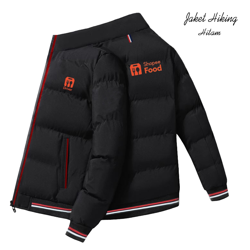 Shopeefood Ojol Driver Jacket - เสื้อแจ็คเก็ตผู้ชายและผู้หญิงกันน้ํา - เสื้อแจ็คเก็ตมอเตอร์ไซค์ Ojol