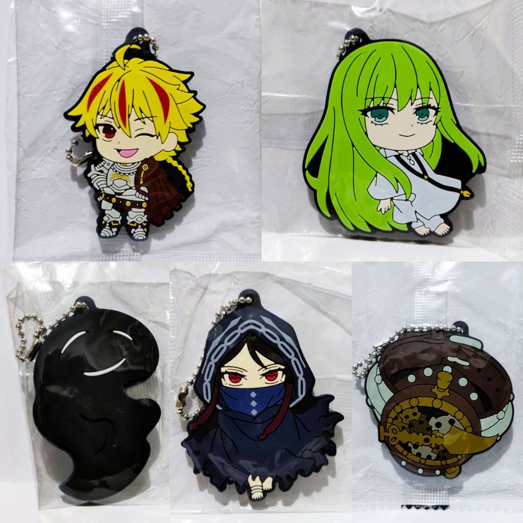 มาสคอตยางแคปซูลปลอม Fate Strange - Richard I / Enkidu / Pale Rider / ไม่มีชื่อ Assassin / Huwawa