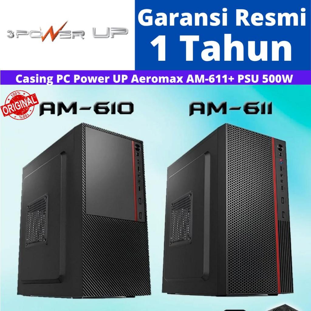 CASING POWER UP AEROMAX AM611 รวม PSU 500W
