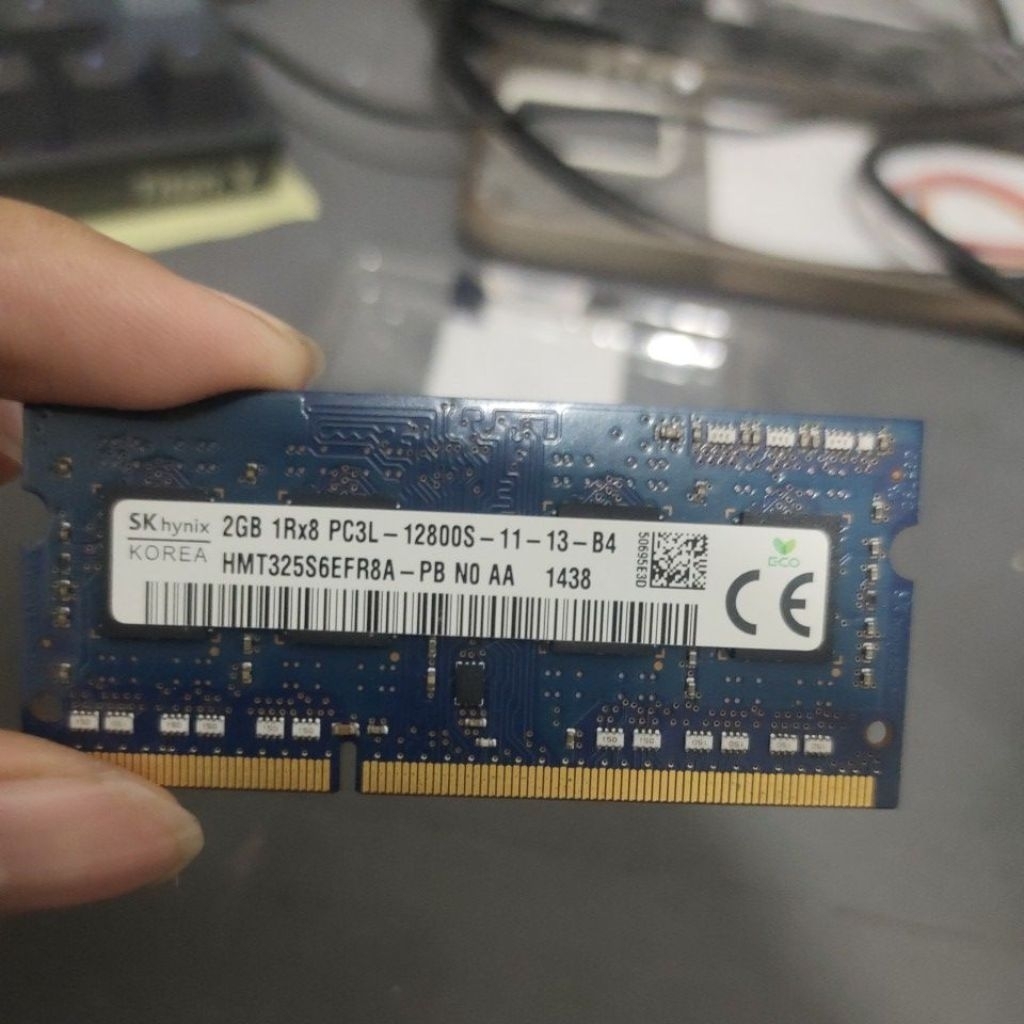RAM LAPTOP DDR3L 1Rx8 SKYHYNIX 2GB PC3L 12800 การเปลี่ยนมือ