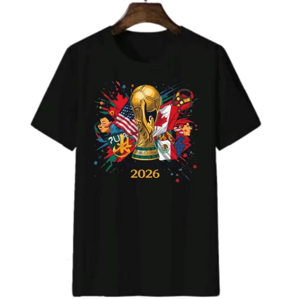 STAR KIDS_99/WORLD CUP เสื้อยืด 2026 WORLD CUP 2026 ใหม่ล่าสุด UNISEX TOP สําหรับ TEENS และผู้ใหญ่