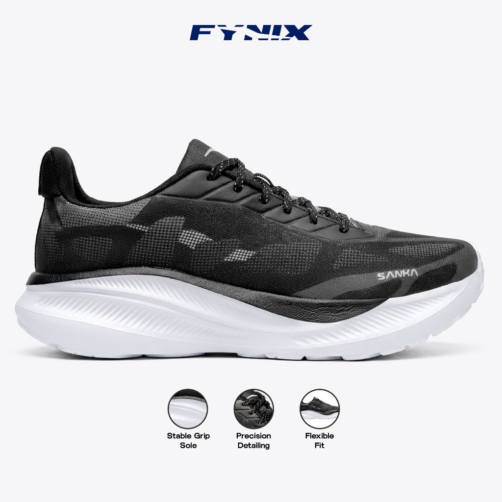 FYNIX รองเท้าวิ่งผู้ชาย Sanka Black Size 39 - 43