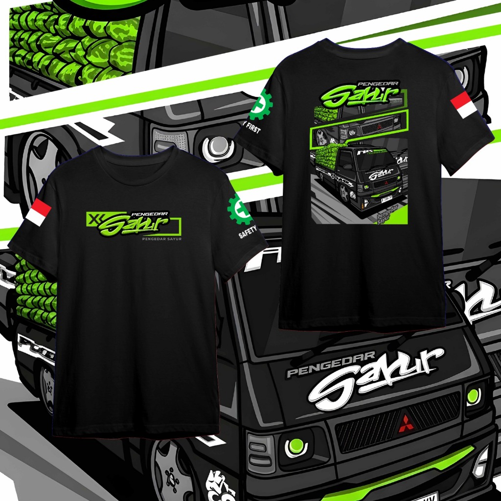 Elpek gang เสื้อยืดผัก L300 Pickup เสื้อยืดผัก Driver // Unisex Distro เสื้อยืดสําหรับผู้ชายและผู้หญ