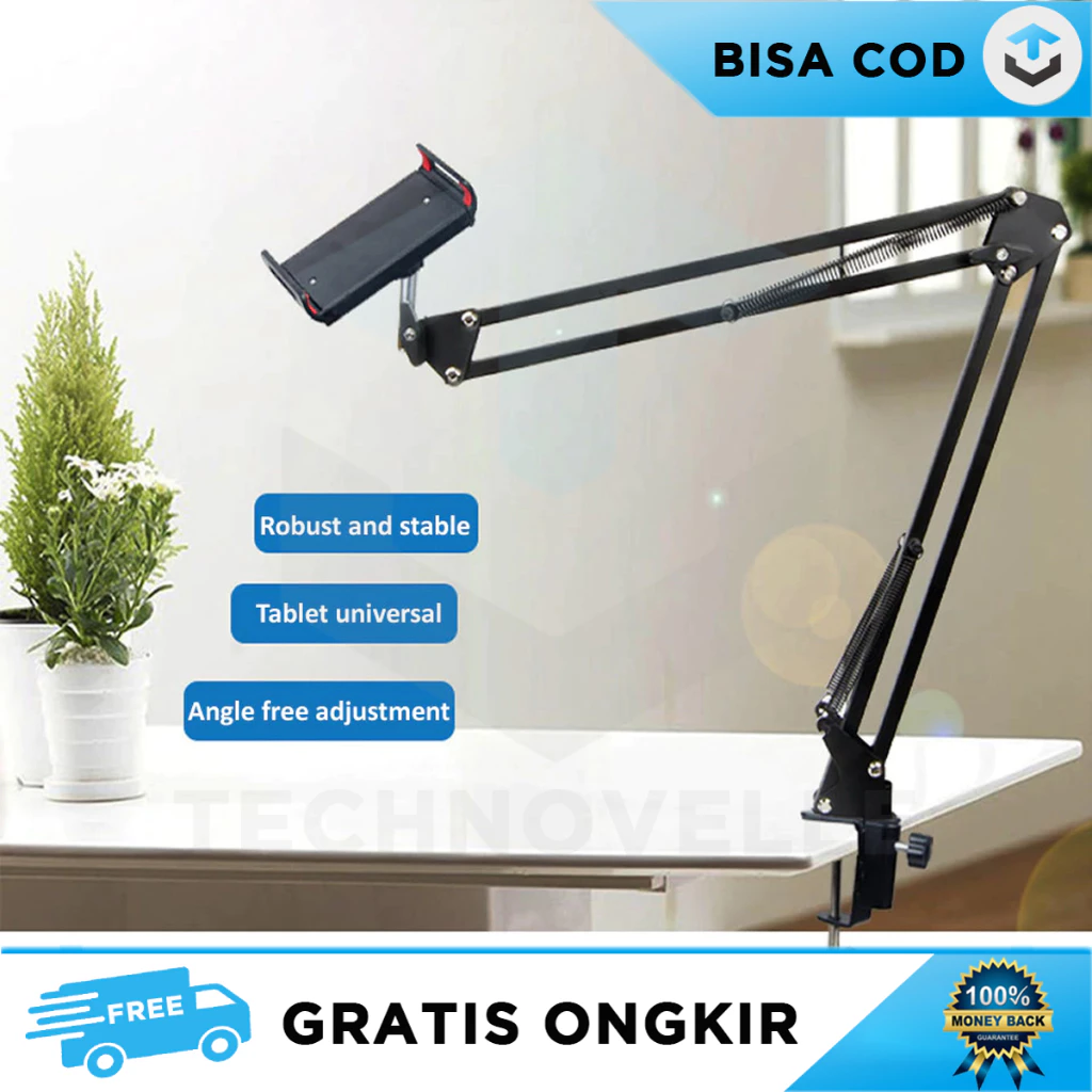 LAYER TABLET HOLDER ขาตั้งแท็บเล็ตแบบพกพา ปรับหมุนได้