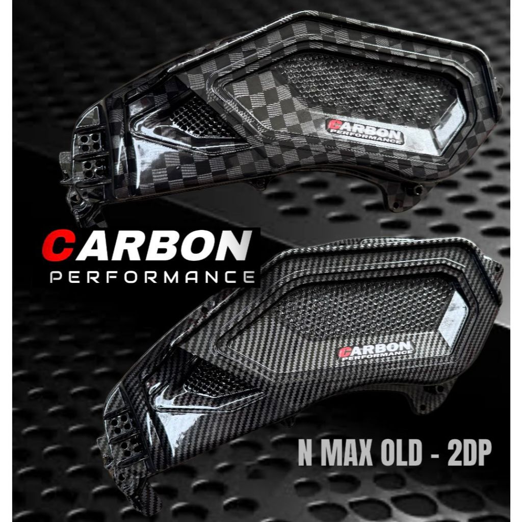 กล่องกรองคาร์บอน MESIN NF 2DP สําหรับฝาครอบกรองป้องกันเครื่องยนต์ NMAX OLD 2015-2019