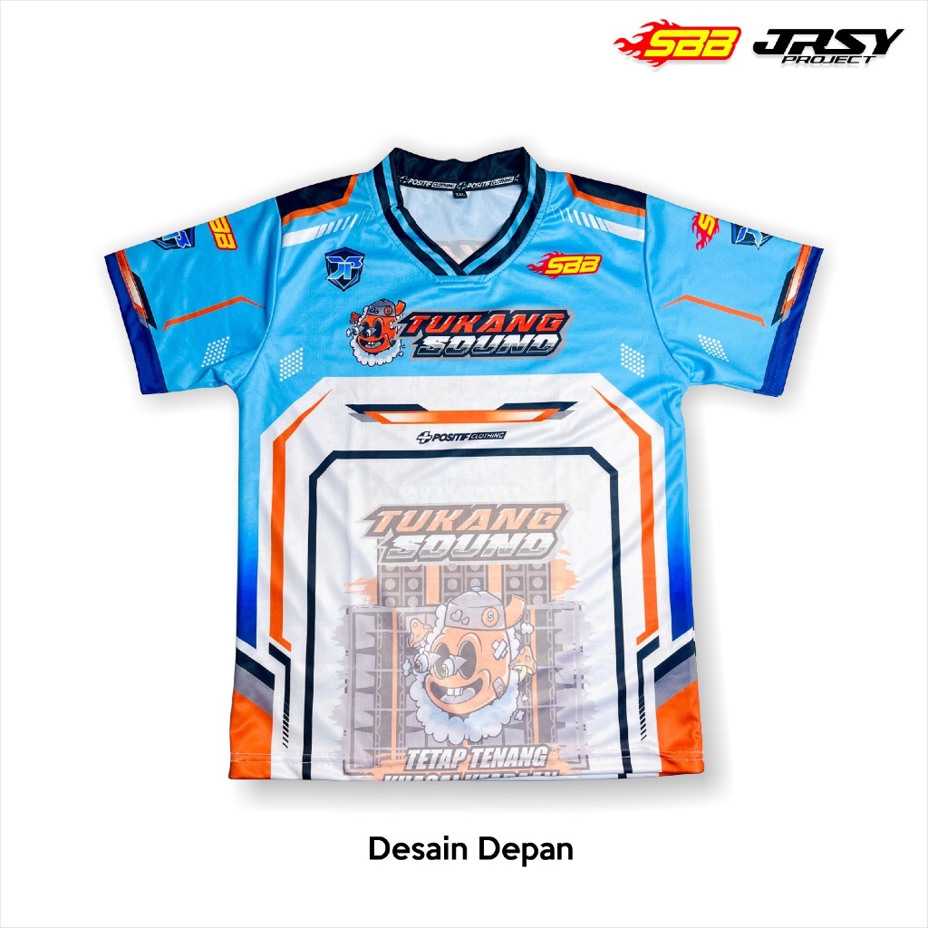 DriFit Quickdry Premium Kids Sound Jersey Sound System Handyman