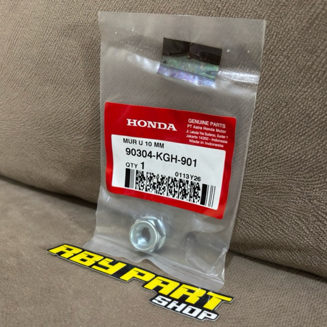 น็อตยึดแขน Bolt PCX 150 ADV 150 Vario 125 150 Beat Scoopy Spacy 10 MM 90304KGH901