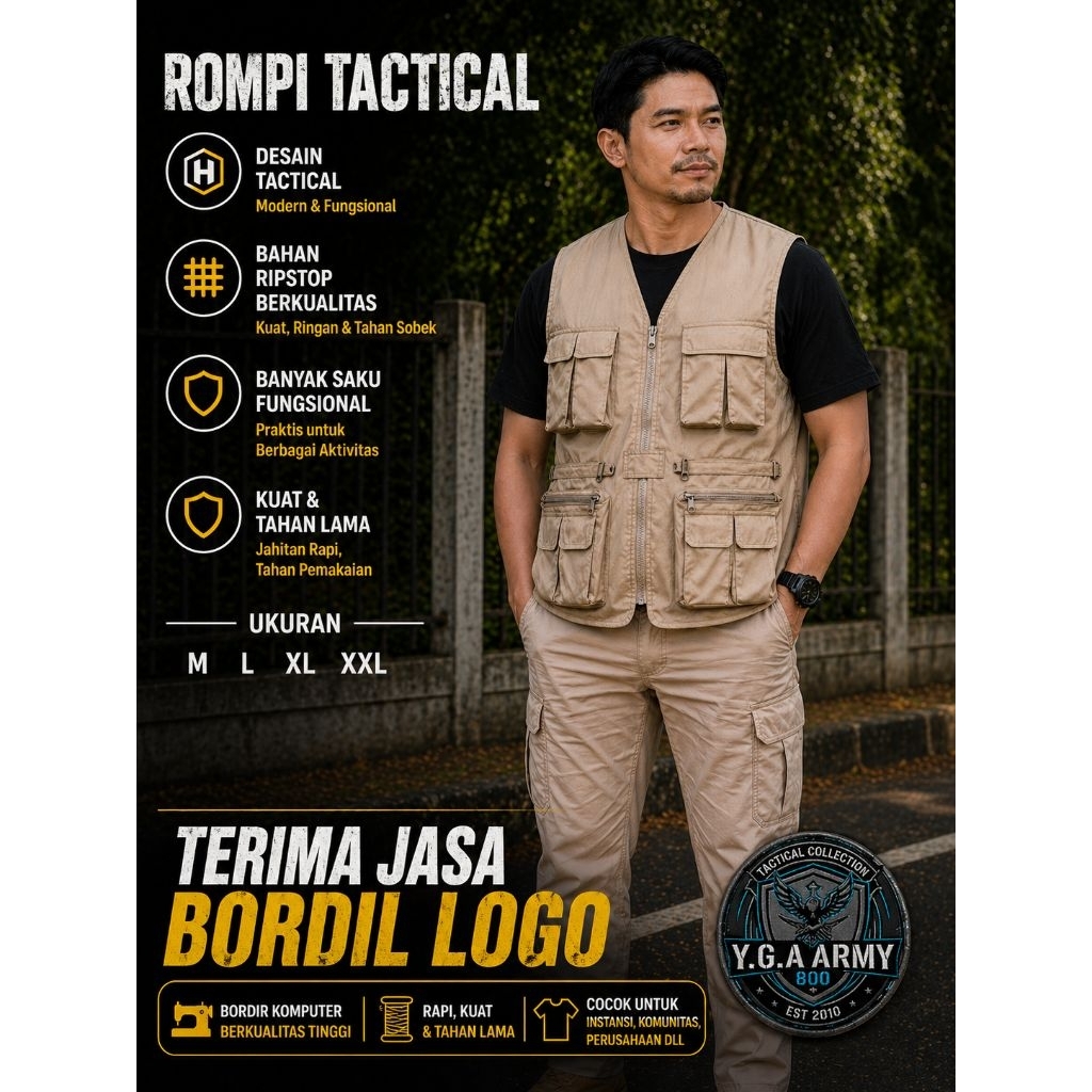 ยุทธวิธี VEST JACKET FIELD VEST OUTDOOR VEST ผู้ใหญ่ทํางาน VEST