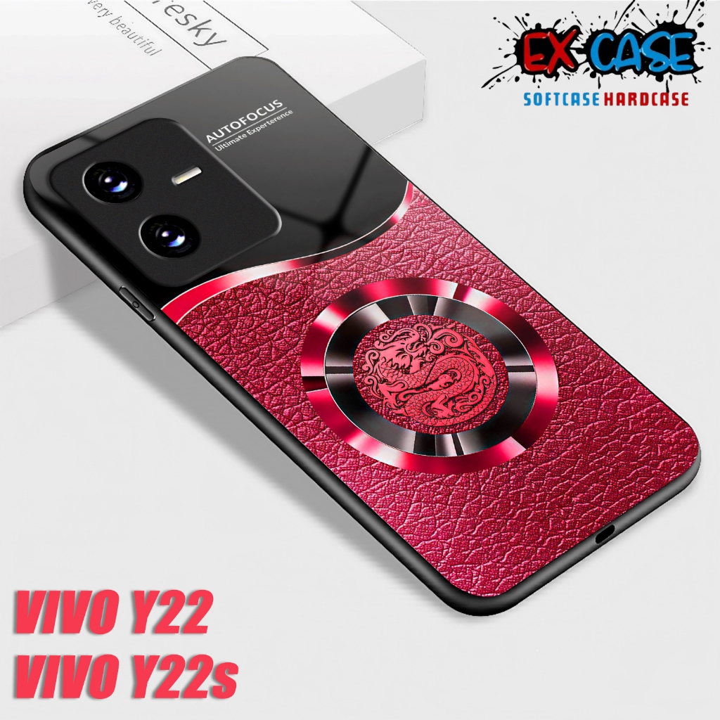 Softcase Hp VIVO Y22 Casing VIVO Y22S Glossy Case เคสกระจกเงาตัวป้องกันโทรศัพท์มือถืออุปกรณ์เสริมโทร
