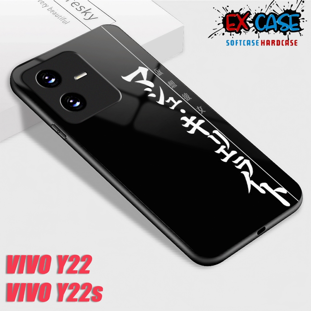 Softcase Hp VIVO Y22 Casing VIVO Y22S Glossy Case เคสกระจกเงาตัวป้องกันโทรศัพท์มือถืออุปกรณ์เสริมโทร