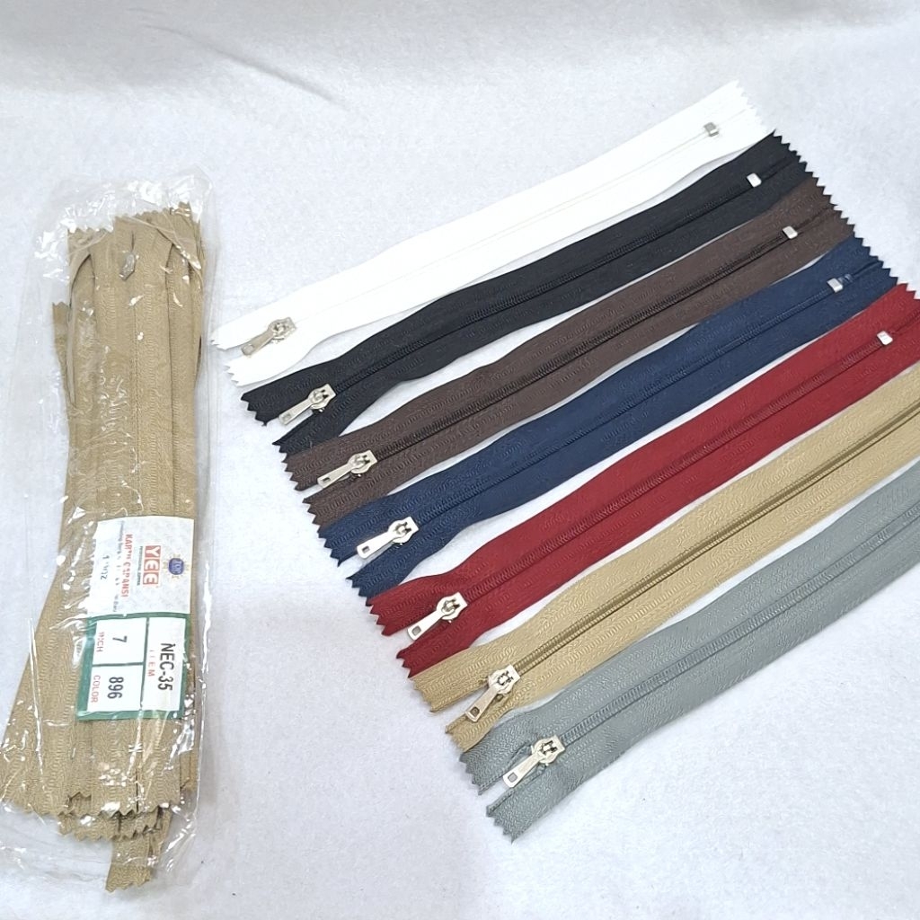 KATUN YEE PANTS ZIPPER / 7 นิ้ว PANTS ZIPPER / 7 นิ้ว COTTON PANTS ZIPPER YEE BRAND