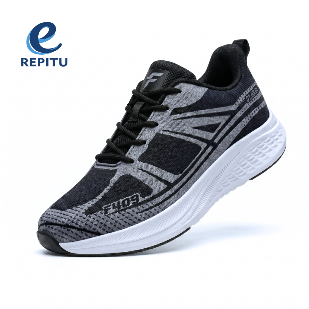 Repitu F409 - รองเท้าผ้าใบ Running Gym รองเท้าแฟชั่นรองเท้ากีฬา Unisex