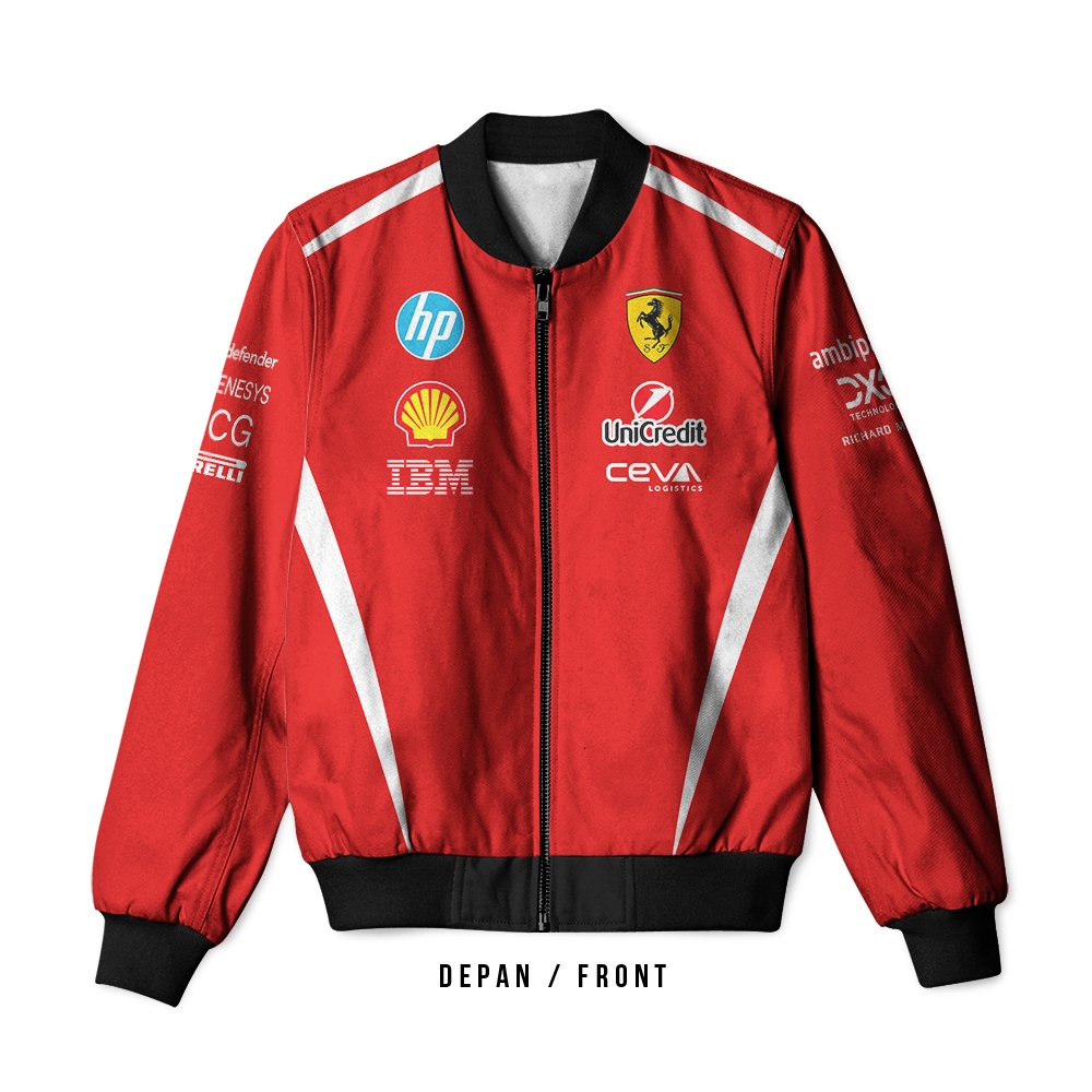 Moro - F1 FERRARI 2026 DRIVER VERSION Racing Car Formula One Jacket สําหรับผู้ใหญ่ชายและหญิง | การพิ