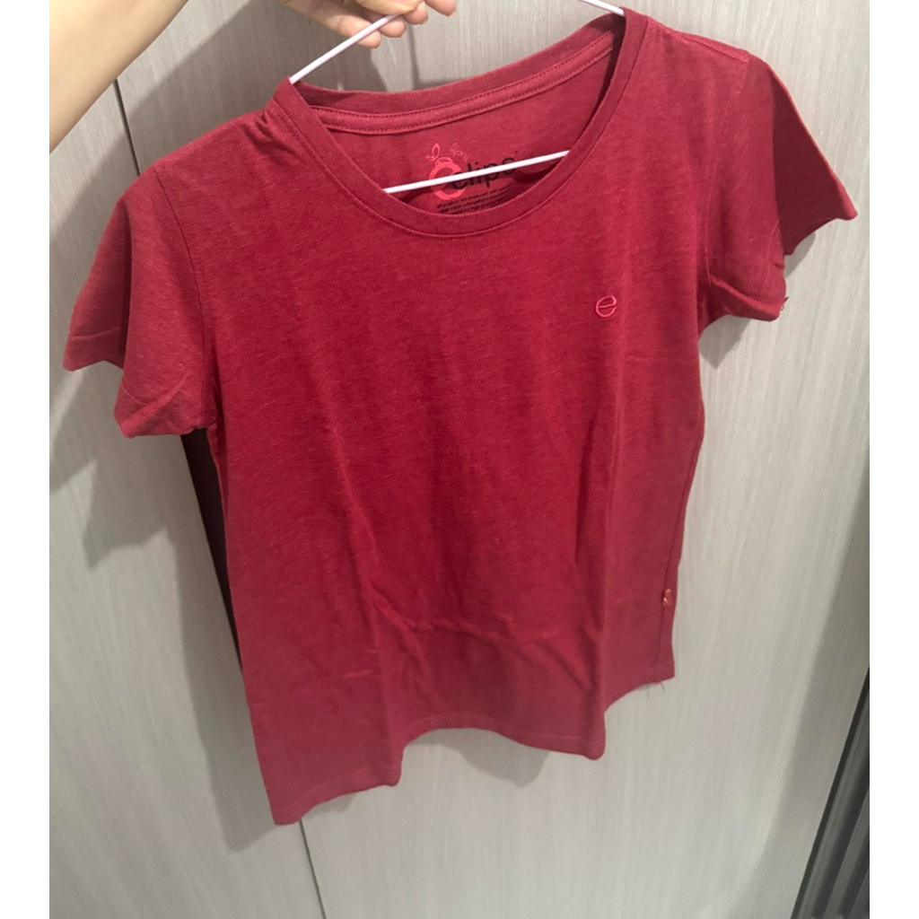Prelove elips เสื้อยืดสีแดง ไซส์ M