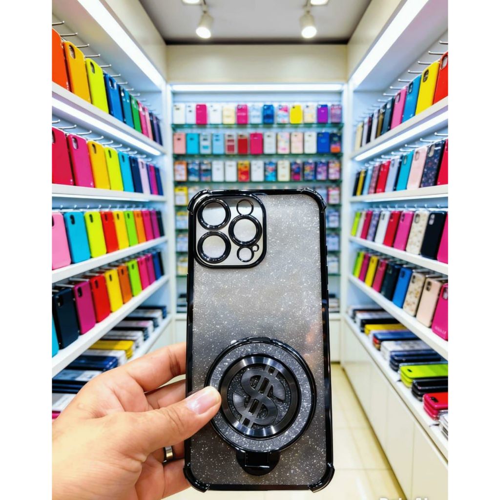 CASING IPHONE X XS XR 11 13 14 15 15PROMAX 16PRO 16PROMAX 17 17PRO 17PROMAX 17 กันน้ํา GLITTER GRADU