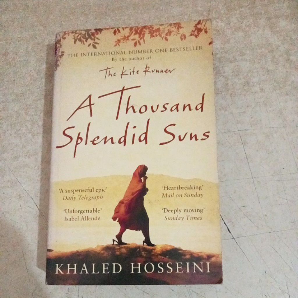 หนังสือ พันเลื่อน Suns KHALED HOSSEINI The Kite Runner