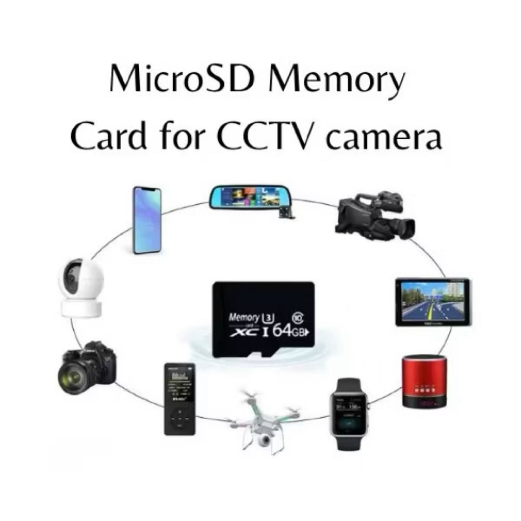 การ์ด SD 64G 32GB 16GB การ์ดหน่วยความจํา Micro SD การ์ด