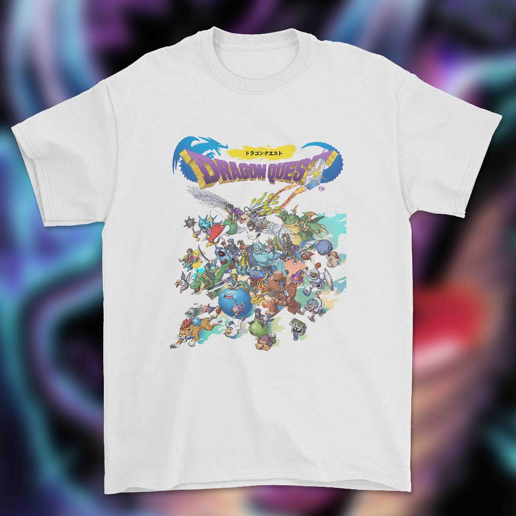 เสื้อยืด DRAGON QUEST JAPAN GAME