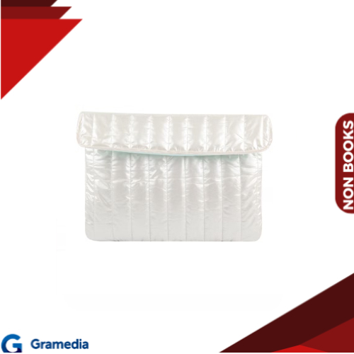 Gramedia Medan - Eversac Laptop Sleeve 14 นิ้ว Puffy Pearl White
