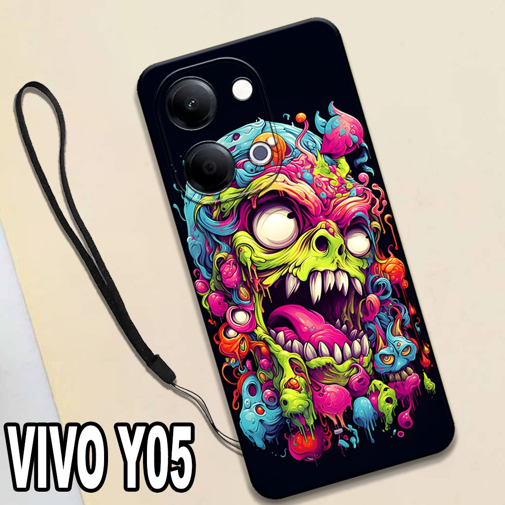 S39-Softcase procamera สําหรับ VIVO Y05 - วัสดุยางยืดหยุ่น - HP-case VIVO Y05 ทุกประเภท