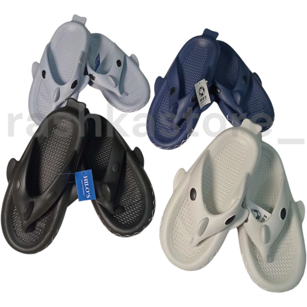Hilos Shark Sandals สําหรับผู้ชายและผู้หญิงคู่ Hilos EVA Rubber Unisex