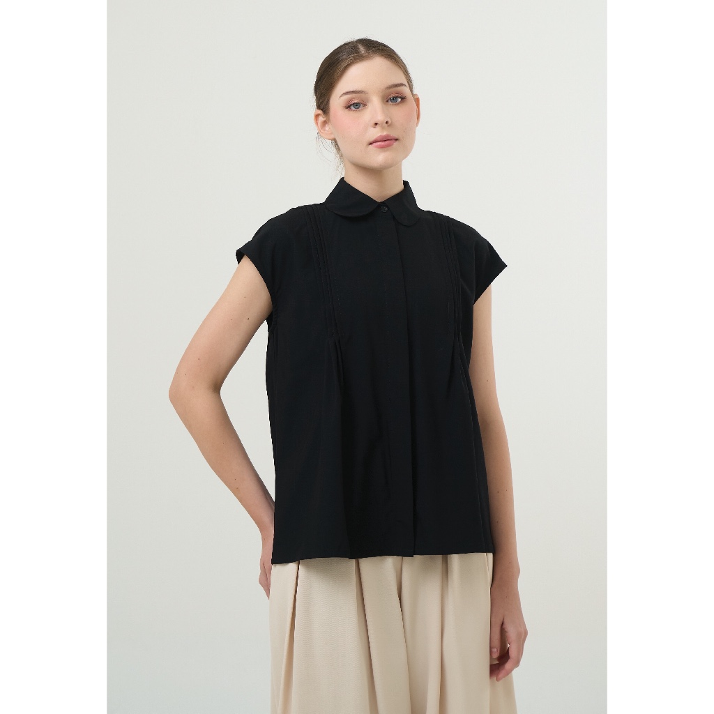Juno Oh Juno - เสื้อ AUDREY | สีดํา สีดํา สีดํา
