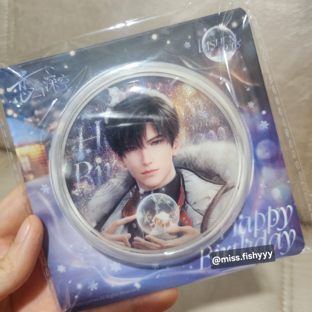 [OFFICIAL] ป้ายวันเกิด Love and Deepspace Zayne