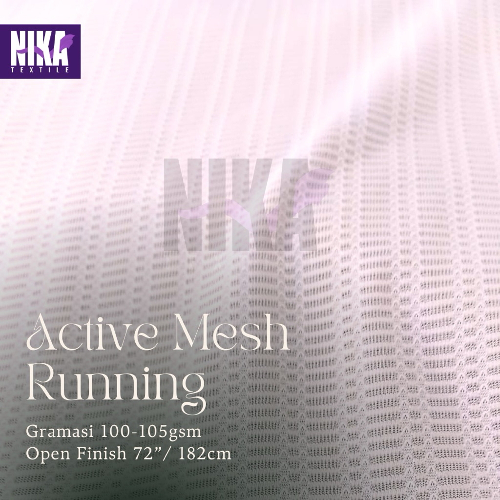 Active Mesh Running Dryfit Jersey