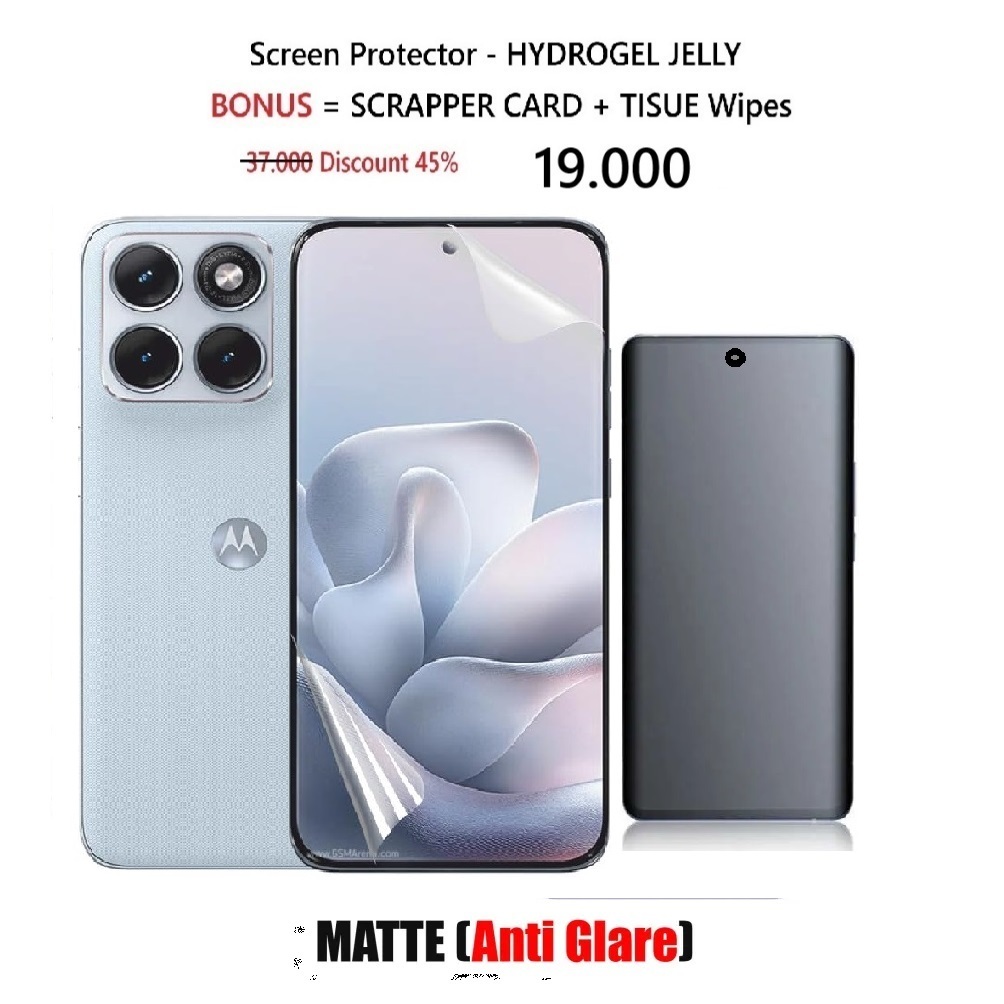 [ Hansvano ] Hydrogel MATTE MOTO Edge 70 60 Fusion / 60 Pro / Signature / G45 G06 G86 G57 G67 Power 