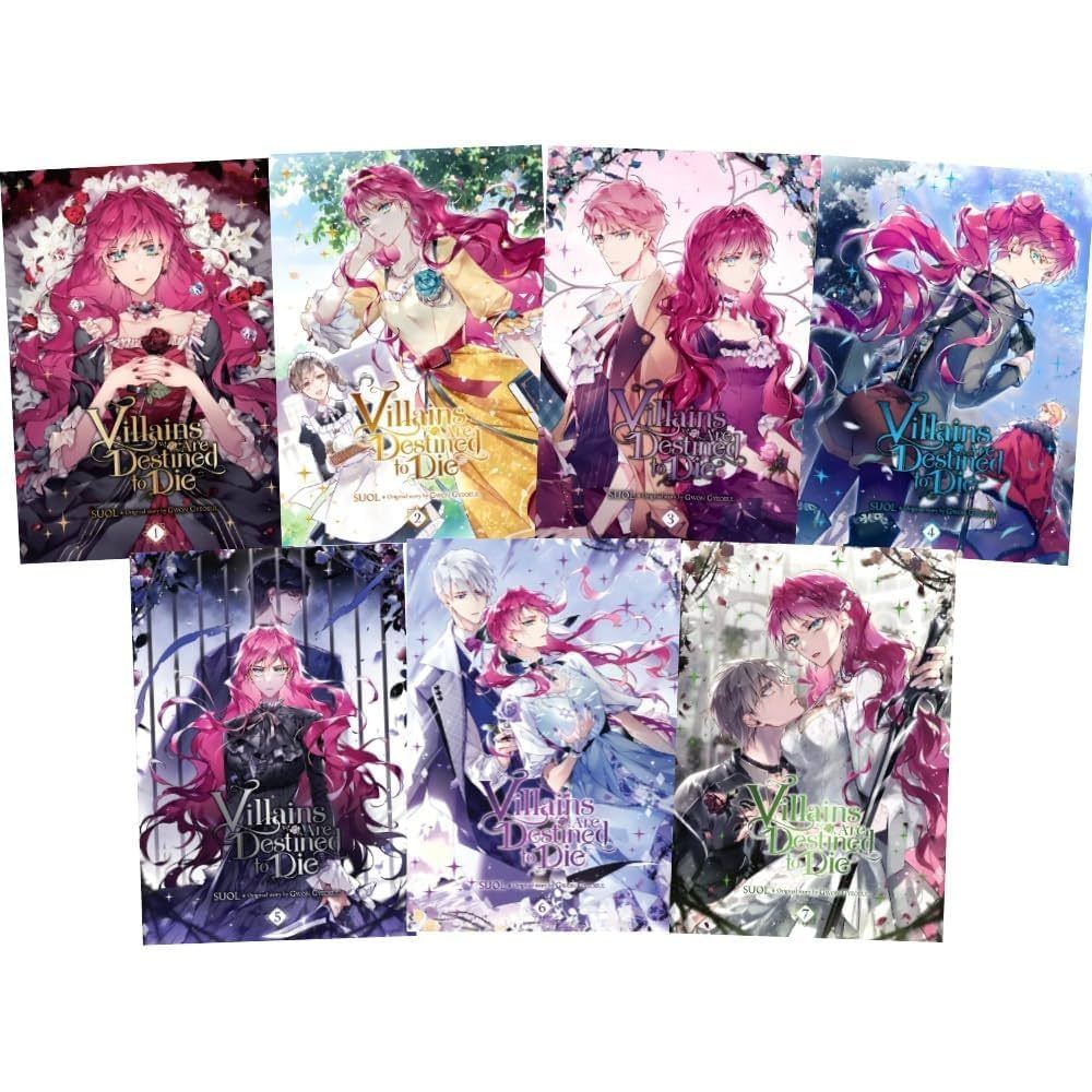 (eng) Manga Villains Are Destined to Die Series 7 เล่ม
