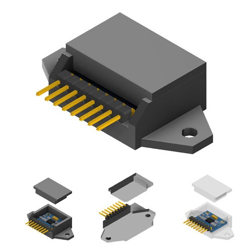 เคส GY-521 MPU6050 3 แกน Accelerometer Gyroscope Arduino Raspberry Pi