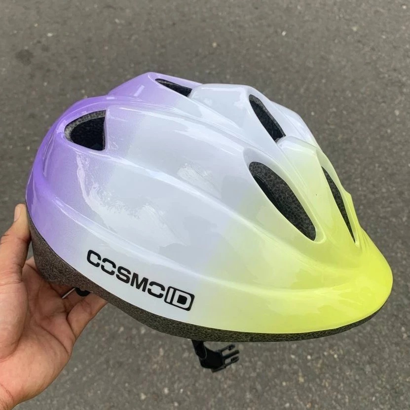 Cosmo ID Kids Helmet หมวกกันน็อคอินไลน์สเก็ตสีม่วง
