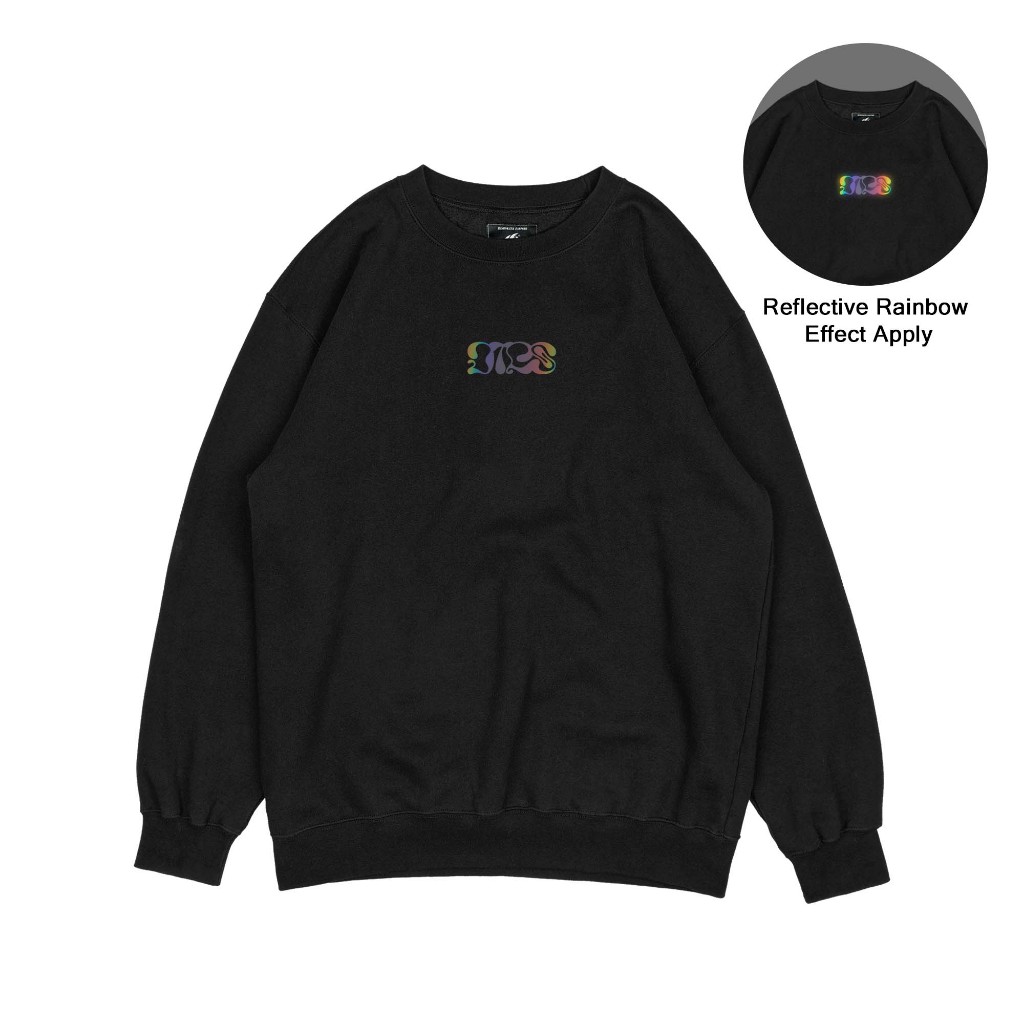 DEATHLESS CREWNECK | UNIQUE UNIQUE UNIQUE UNIQUE | REFLECTIVE SERIES