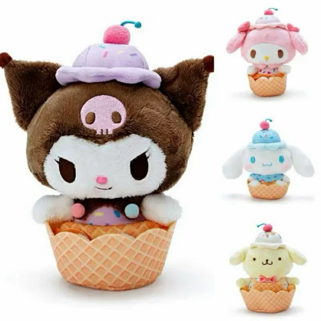 Kuromi Plushie Ori Sanrio/พวงกุญแจ Plushie
