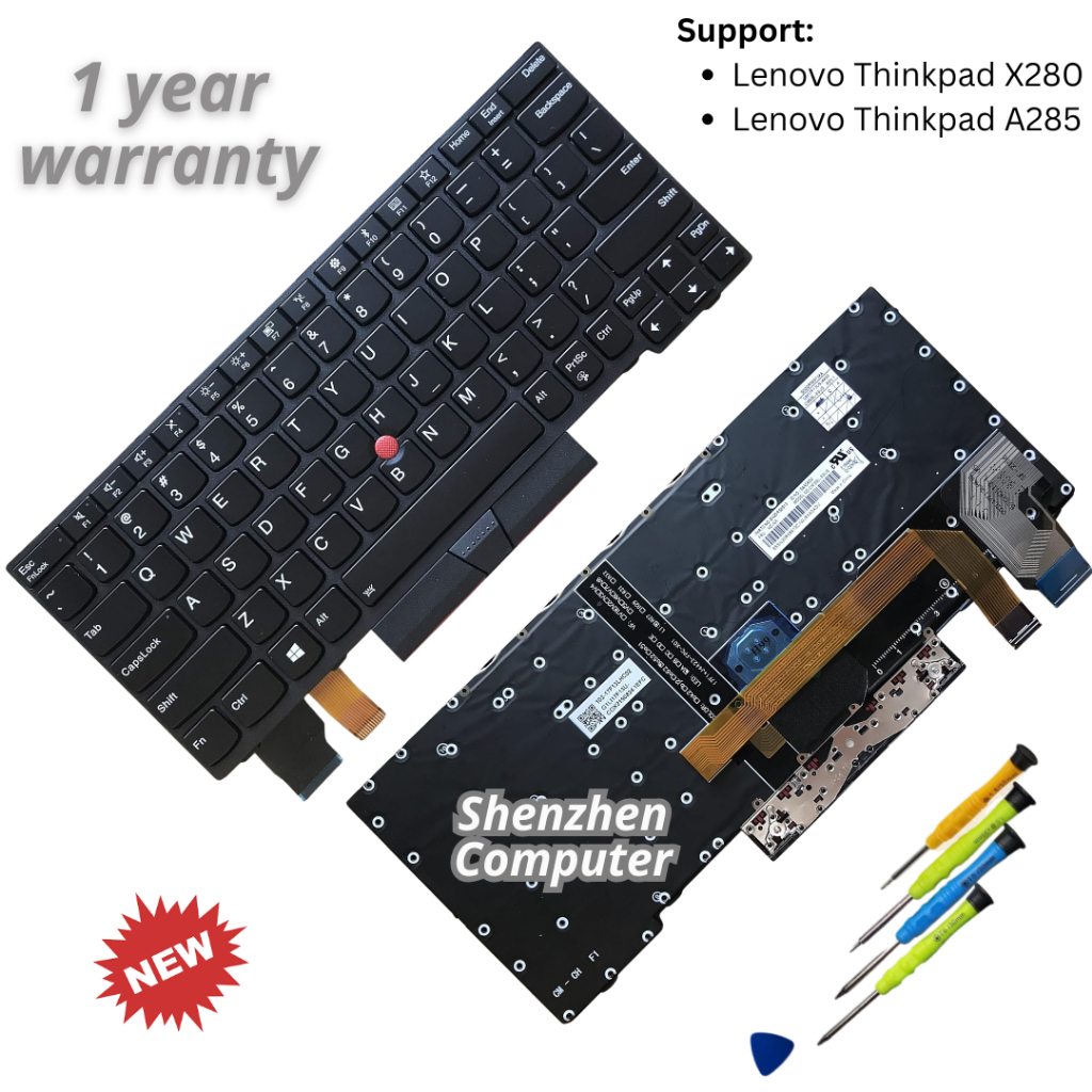 คีย์บอร์ด Lenovo Thinkpad X280, คีย์บอร์ด Lenovo Thinkpad A285 ใหม่