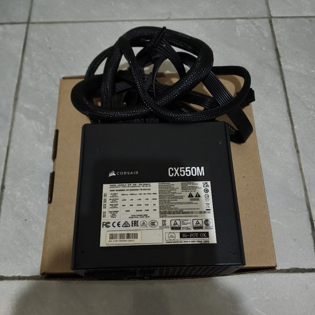 PSU CORSAIR CX550M**