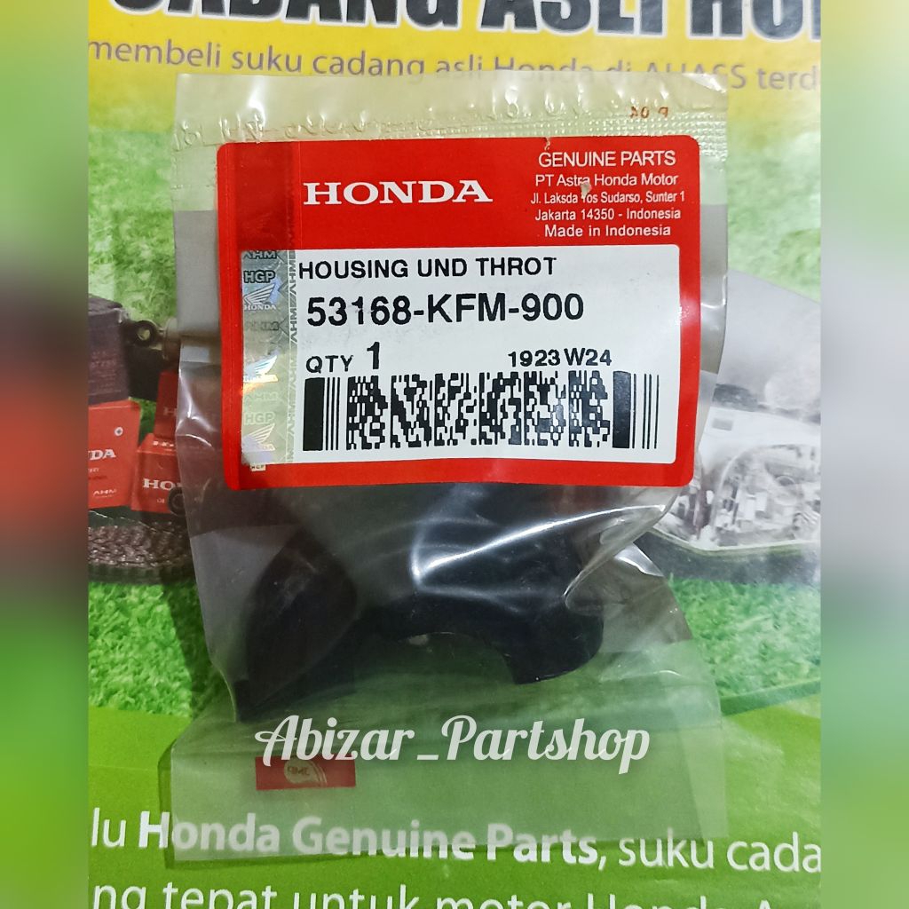 53168KFM900 ที่อยู่อาศัยภายใต้คันเร่ง/คันเร่งล่างสายผู้ถือฝาครอบ Beat K25 Vario 110 คาร์บูเรเตอร์ Va