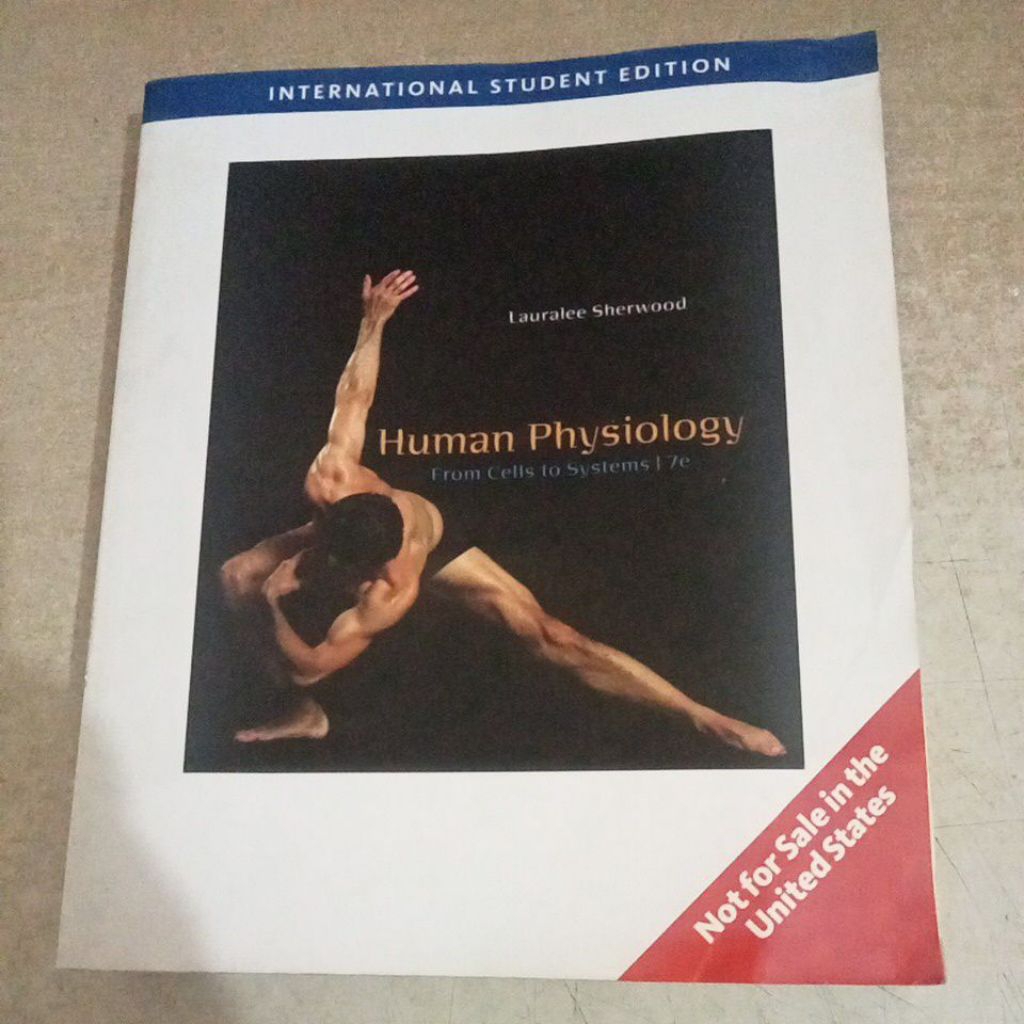 สรีรวิทยาของมนุษย์จากเซลล์ Yo Systems 7e Lauralee Sherwood INTERNATIONAL STUDENT EDITION