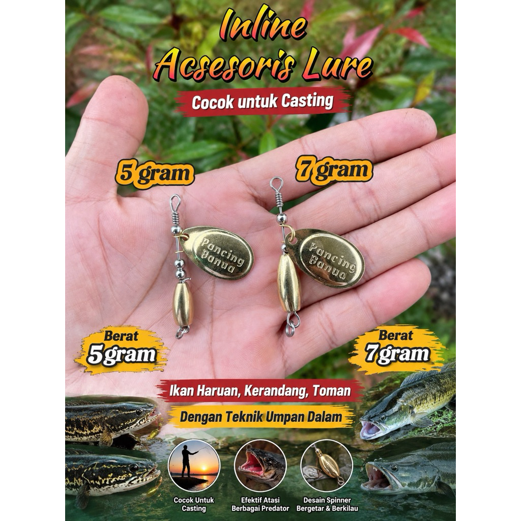INLINE MINI / SPINER MINI สําหรับ ACC SOFTLURE