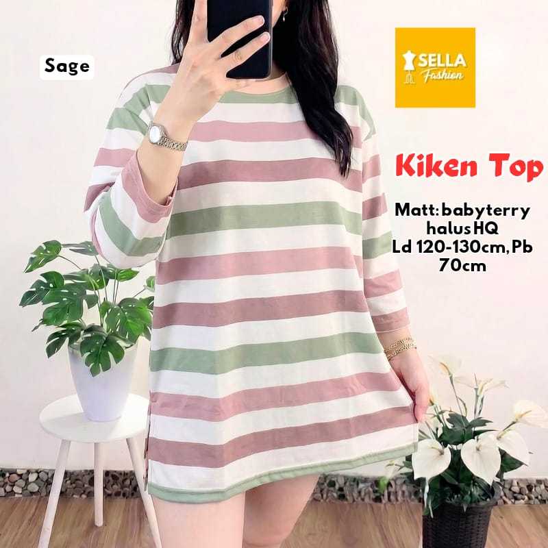 เสื้อผ้าผู้หญิง KIKEN BLOUSE Trend FASHION HQ จาก SeLLa