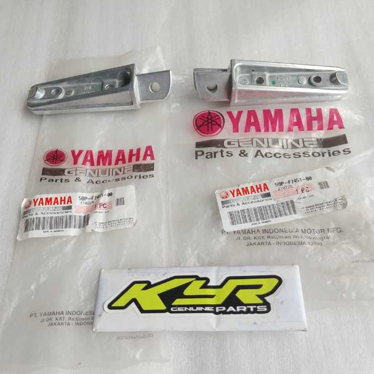 ด้านหน้า / ด้านหลัง FOOTSTEP SCORPIO JUPITER MX KING VIXION ORIGINAL YAMAHA 5BP-F7451-00 5BP-F7641-0